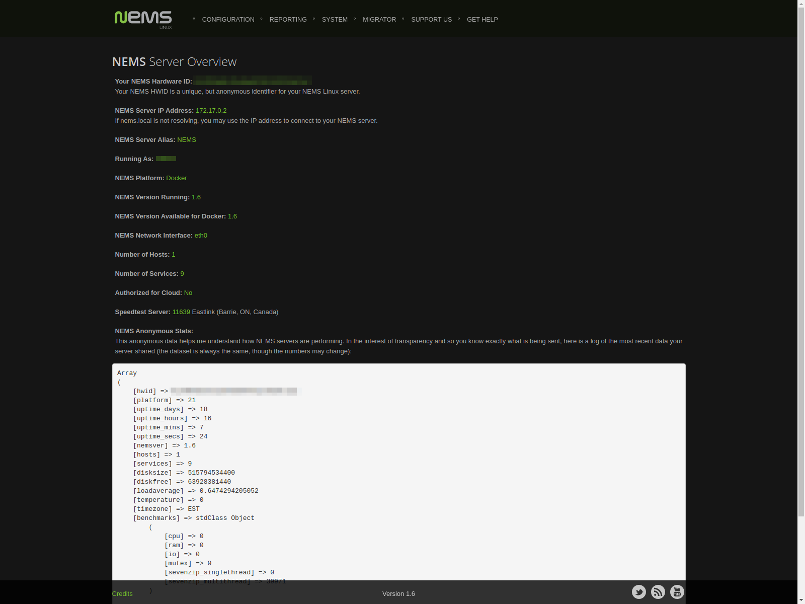 NEMS Server Overview