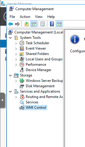 WMI Control